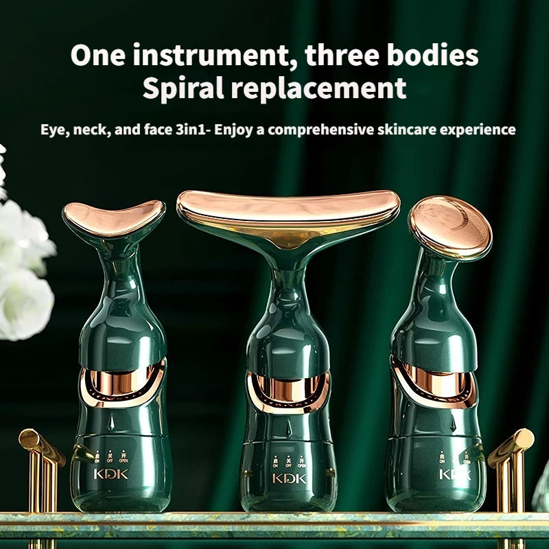 Electric Sonic Face and Neck Lifting Massager - 1