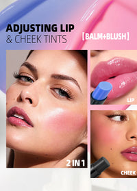 Color-Changing PH Lip Balm and Blush Tint