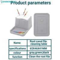 Dental Endodontic File Cleaning Stand with Sponge