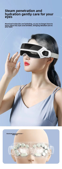 Steam Atomization Eye Massager with Heat and Bluetooth