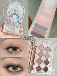 9-Color Angel Inspired Matte and Shimmer Eyeshadow Palette