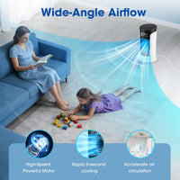 Portable USB Desktop Air Cooler and Humidifier