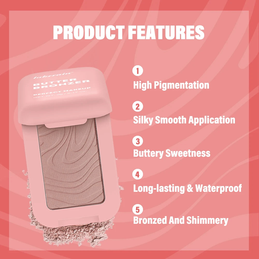 Silky Matte Butter Bronzer Contour Powder - 3