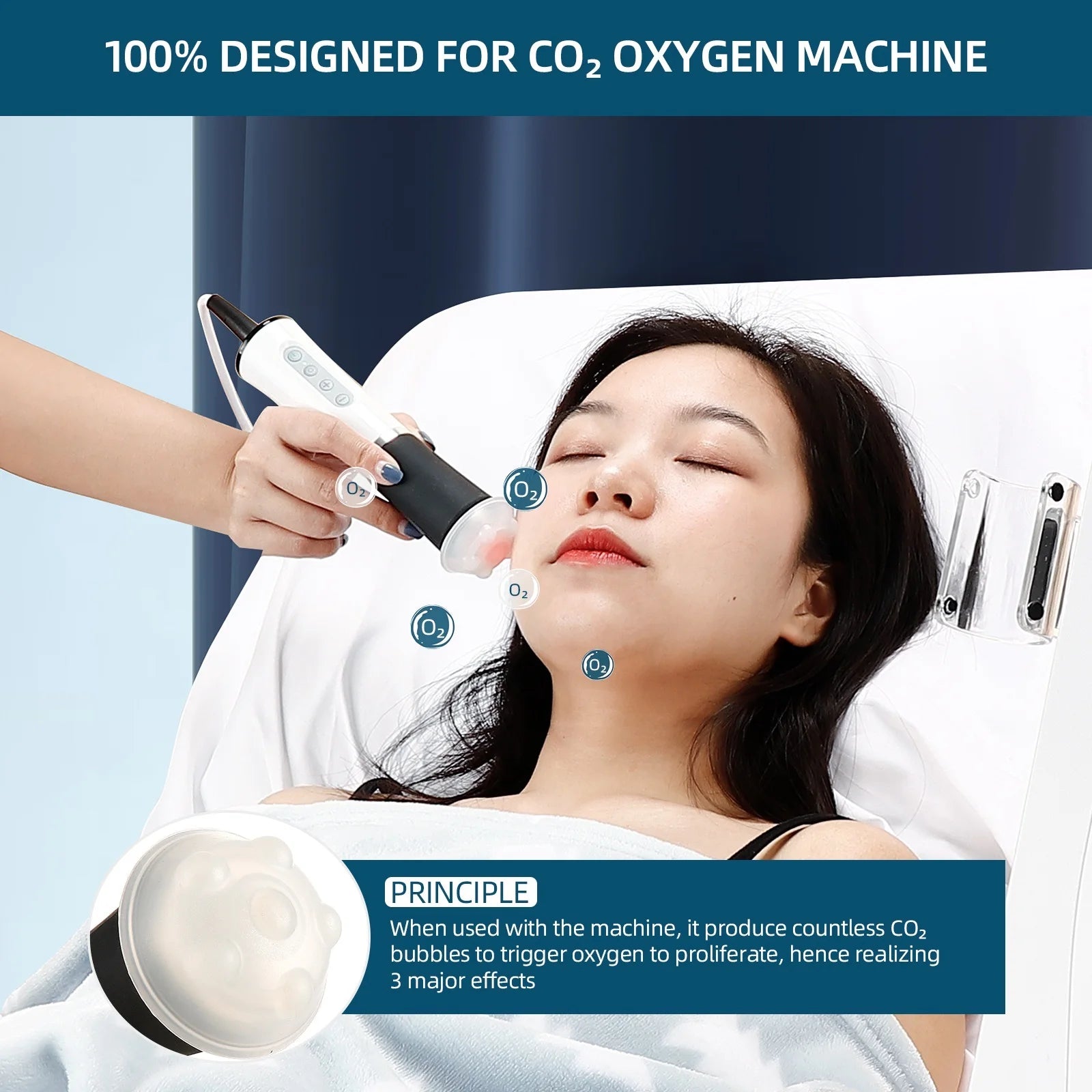 CO2 Oxygen Facial Treatment Capsules for Skin Rejuvenation - 15