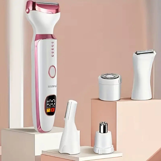 5-in-1 Rechargeable Electric Shaver for Women