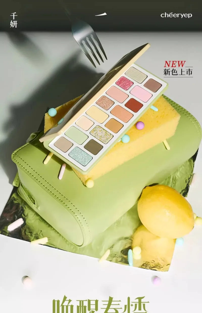 16-Color Professional Eyeshadow Palette Matte & Shimmer - 5