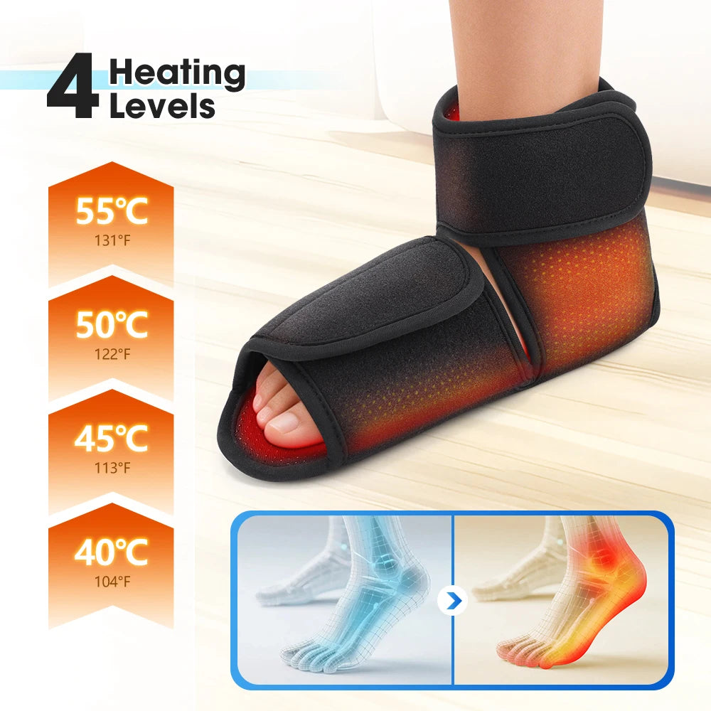 Heated Air Compression Foot and Ankle Massager - 12