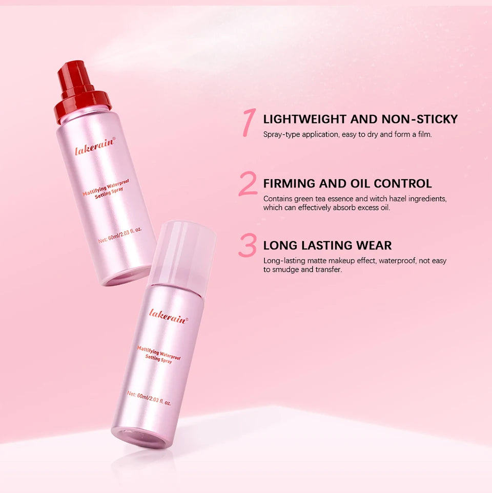 Long-Lasting Matte Makeup Setting Spray - 7