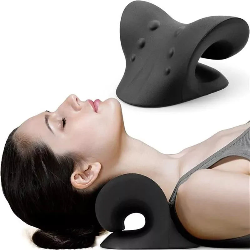 Cervical Neck Traction Pillow for Pain Relief - 1