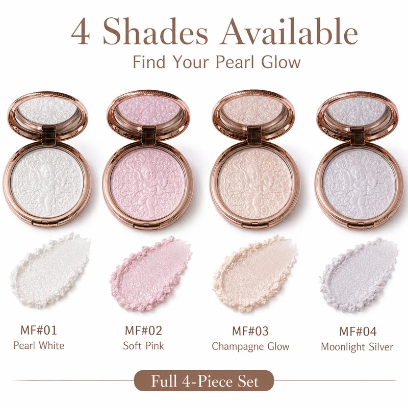 Little Angel Pearl Glow Highlighter Palette - 6