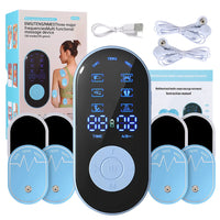Dual-Channel TENS EMS Muscle Stimulator for Pain Relief and Recovery
