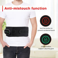 Heated Lumbar Massage Belt for Back Pain Relief