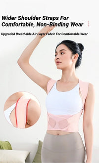 Adjustable Back Posture Corrector for Spine and Shoulder Support