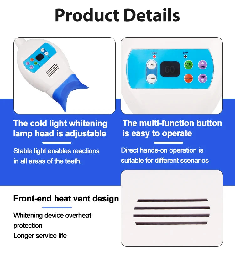 Professional LED Teeth Whitening Accelerator Lamp - 12