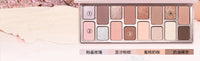 16-Color Highly Pigmented Matte and Shimmer Eyeshadow Palette