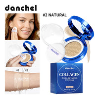 Collagen Hydrating Air Cushion CC Cream for Dewy Skin Finish