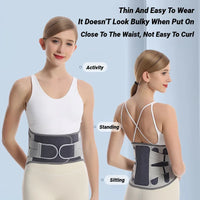 Adjustable Lumbar Support Belt for Lower Back Pain Relief