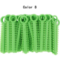 Orthodontic Elastic Ligature Ties for Dental Braces