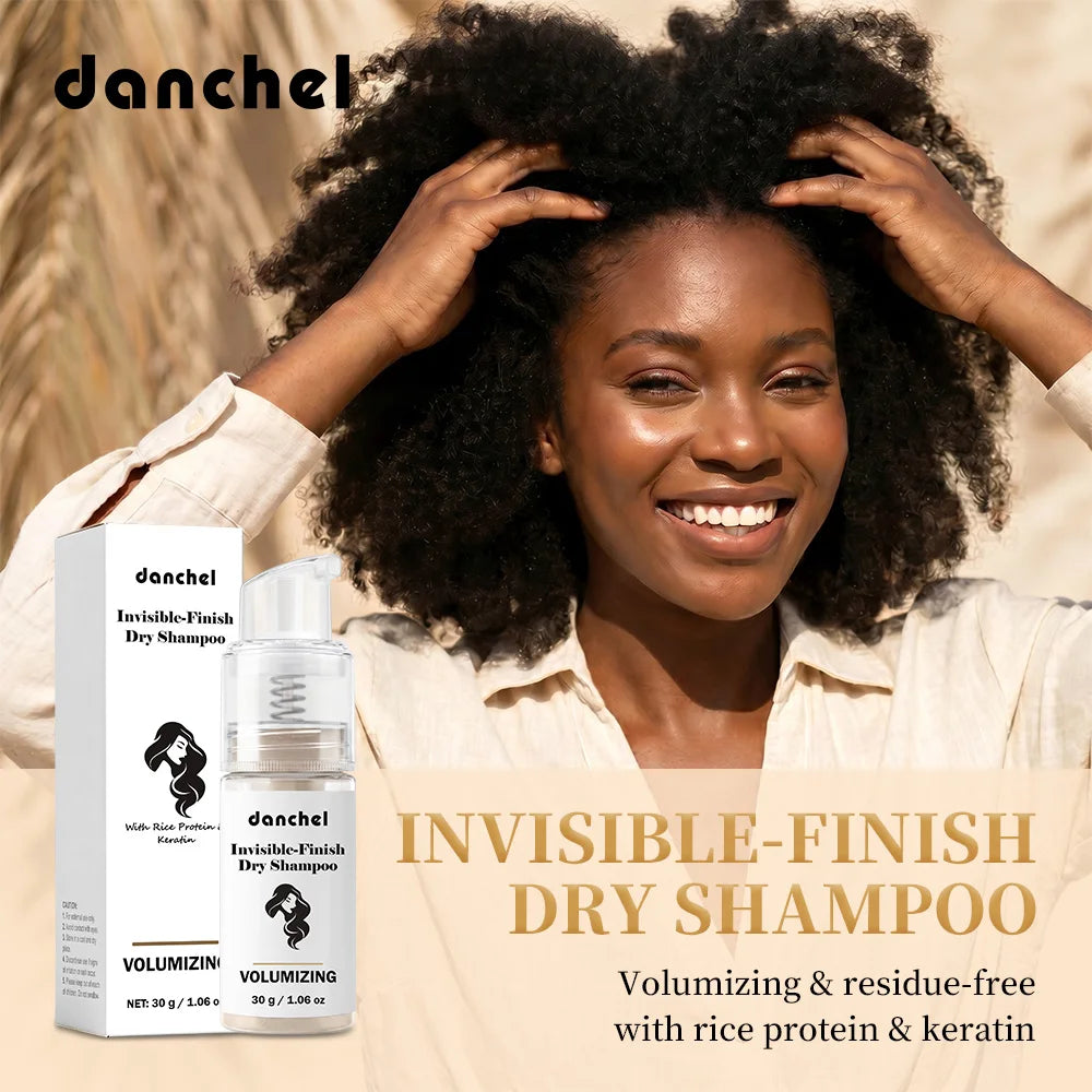 Volumizing Invisible Dry Shampoo Powder for Greasy Hair - 4