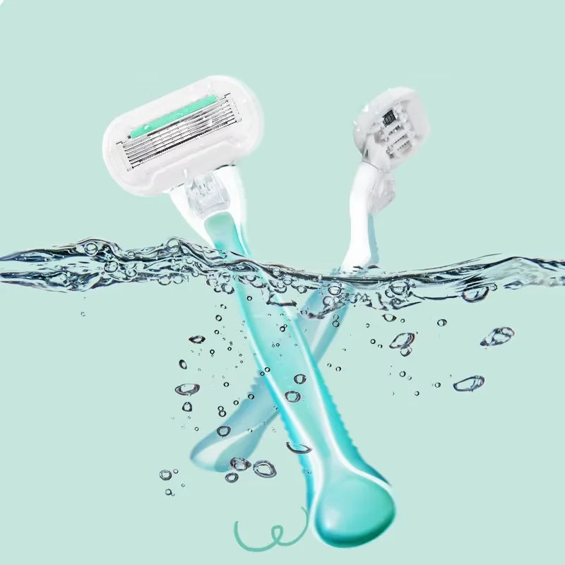 5-Blade Smooth Shaving Razor for Women - 10
