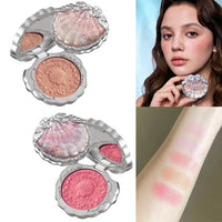 Velvet Silk Satin Powder Blush for a Radiant Face Glow