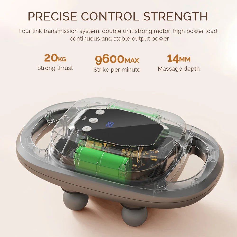 Portable Deep Tissue Percussion Massage Gun for Muscle Recovery - 22