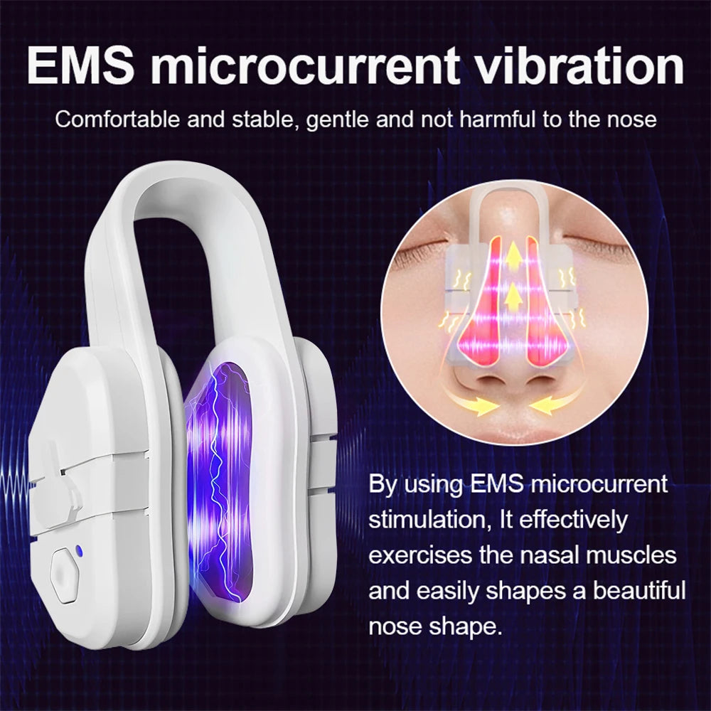 EMS Microcurrent Nose Sculpting & Lifting Massager - 3