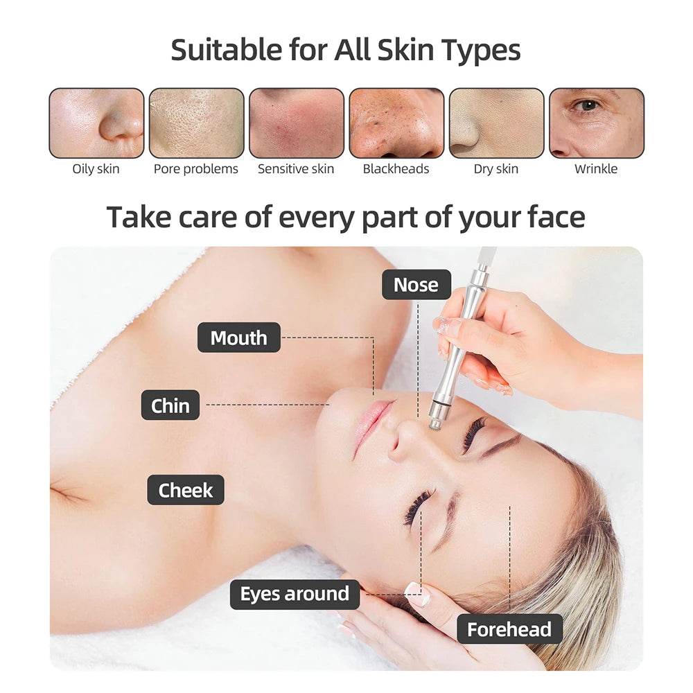 3-in-1 Professional Diamond Microdermabrasion Facial Machine - 11