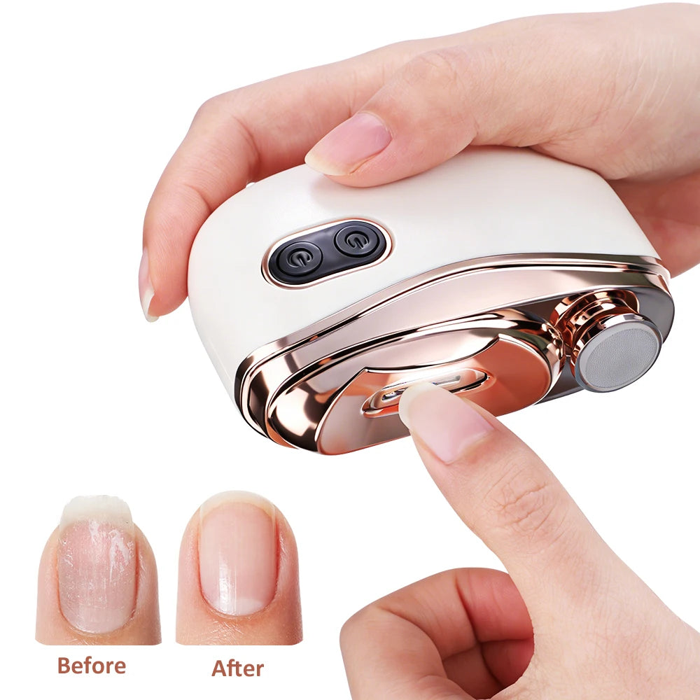Automatic Electric Nail Clipper and Trimmer for All Ages - 20