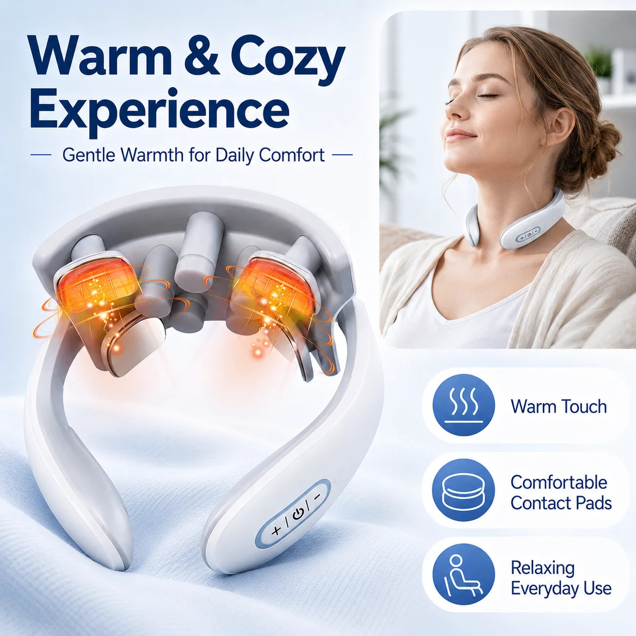 Portable Smart Neck Massager for Pain Relief - 9
