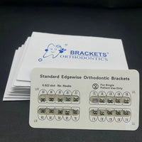 Professional Metal Orthodontic Dental Brackets Set