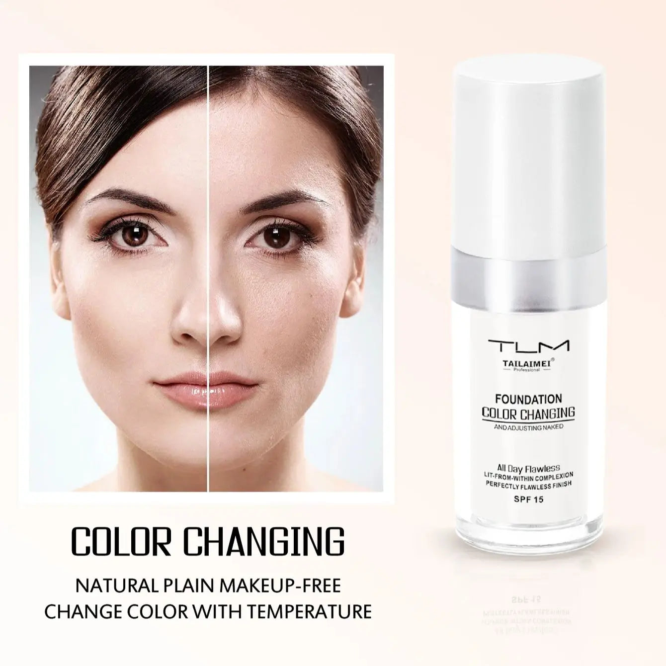 Color-Changing Flawless Liquid Foundation - 3