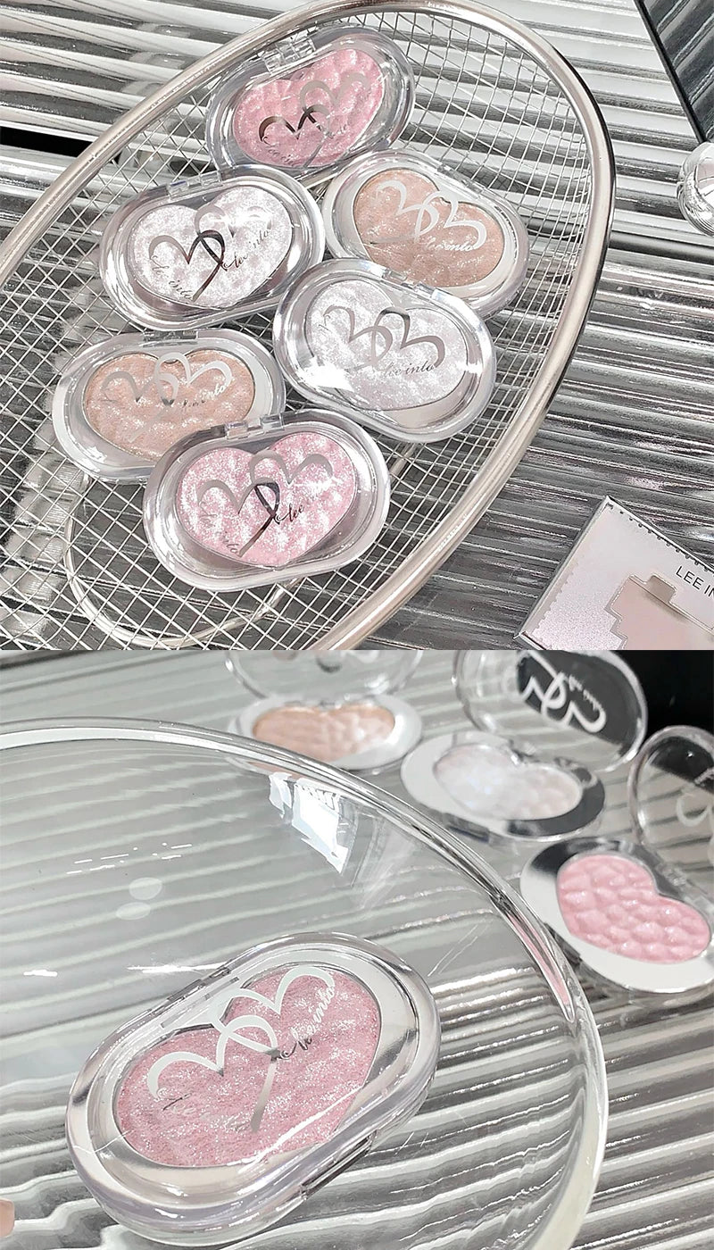 Shimmer Highlighter Powder for Radiant Face Contouring - 16