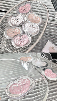 Shimmer Highlighter Powder for Radiant Face Contouring