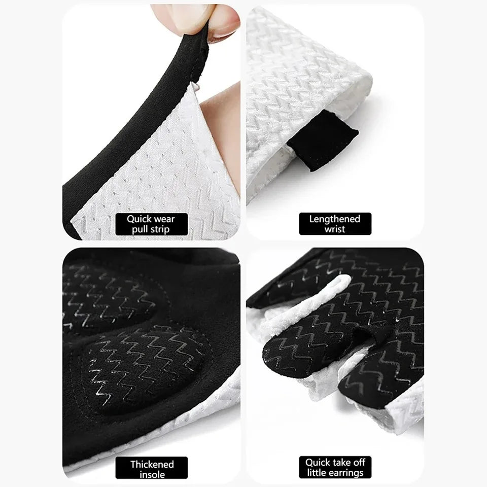Breathable Half-Finger Cycling Gloves for Summer Sports - 6