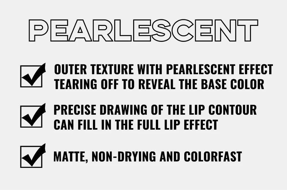 Waterproof Peel-Off Lip Stain Liner - 6