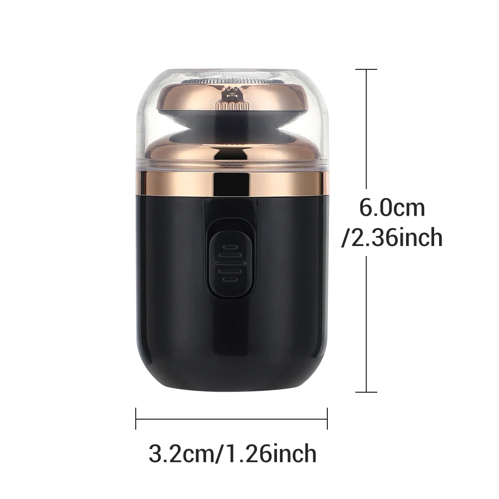 Portable Mini Electric Shaver and Nose Hair Trimmer - 12