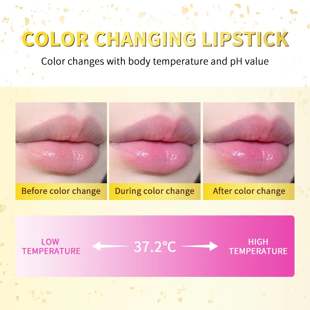 24K Gold Color Changing Moisturizing Lip Balm - 6