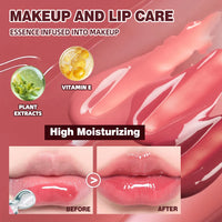 Hydrating Crystal Jelly Lip Gloss for Mirror-Finish Shine