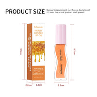 Honey Infused Hydrating Lip Oil for Glossy Nourished Lips