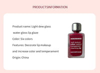Glass-Finish Moisturizing Lip Gloss