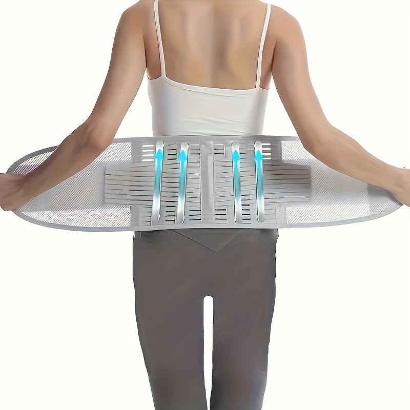 Adjustable Breathable Back Support Belt for Lower Back Pain - 3