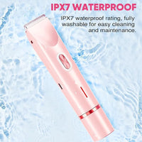 2-in-1 Waterproof Electric Bikini and Body Trimmer