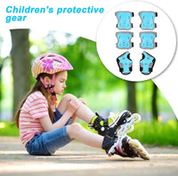6-Piece Kids Protective Gear Set for Skating and Cycling