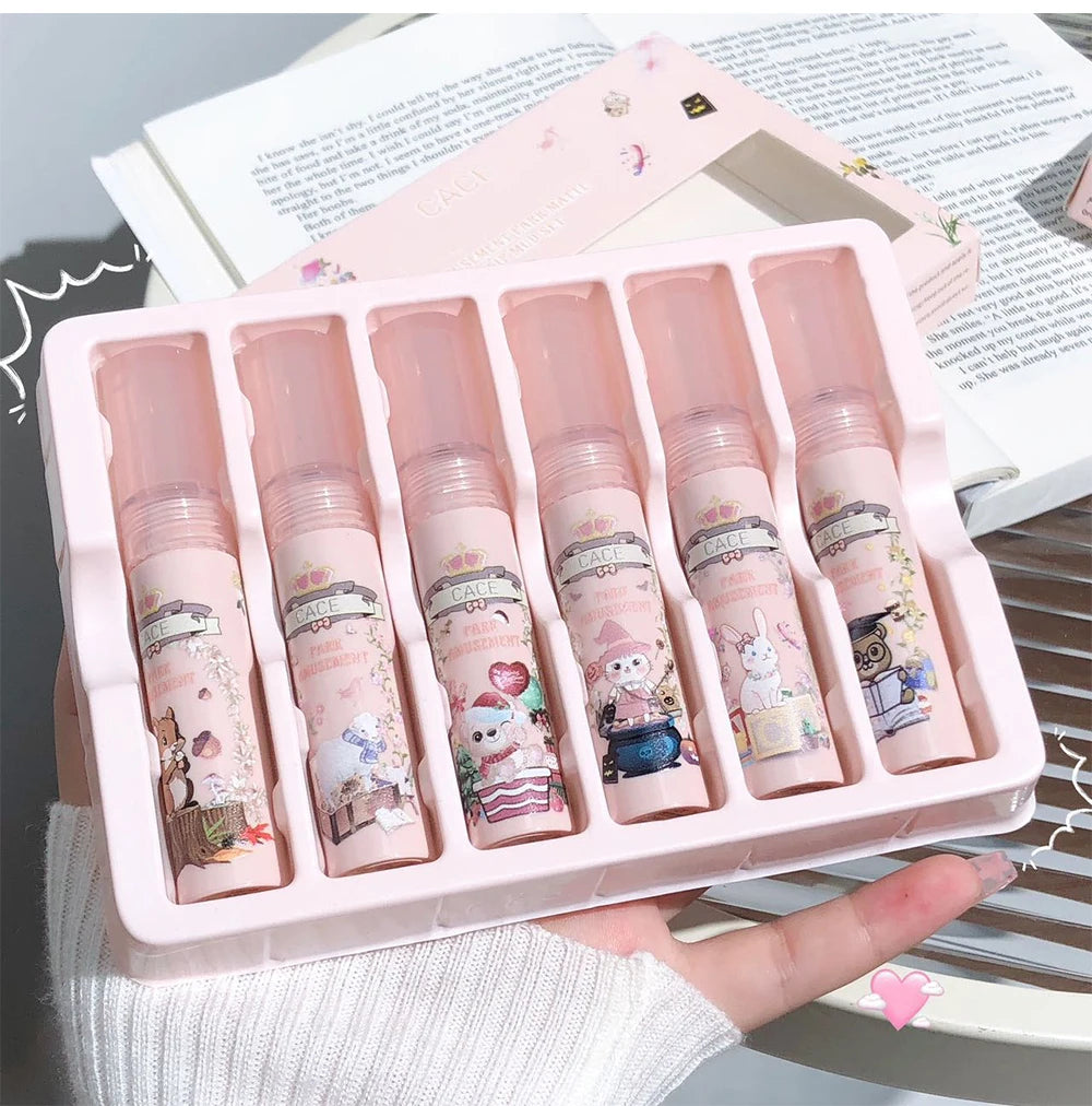 Matte Liquid Lipstick Set for Long-Lasting Waterproof Wear - 10