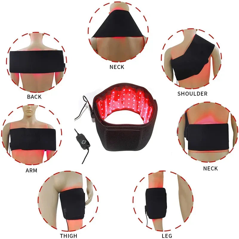 Red and Infrared Light Therapy Belt for Pain Relief - 6