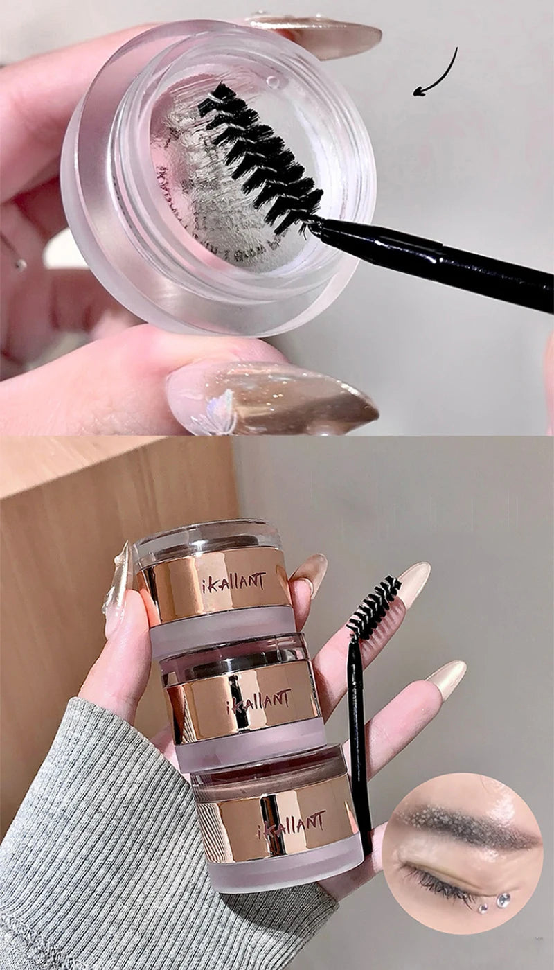 2-in-1 Eyebrow Cream and Gel Set for Defined Brows - 10