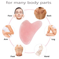 Natural Gua Sha Massage Stone for Facial Sculpting and Skin Care