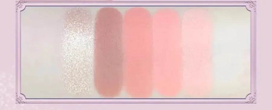 6-Color Swan Ballet Eyeshadow Palette - 23