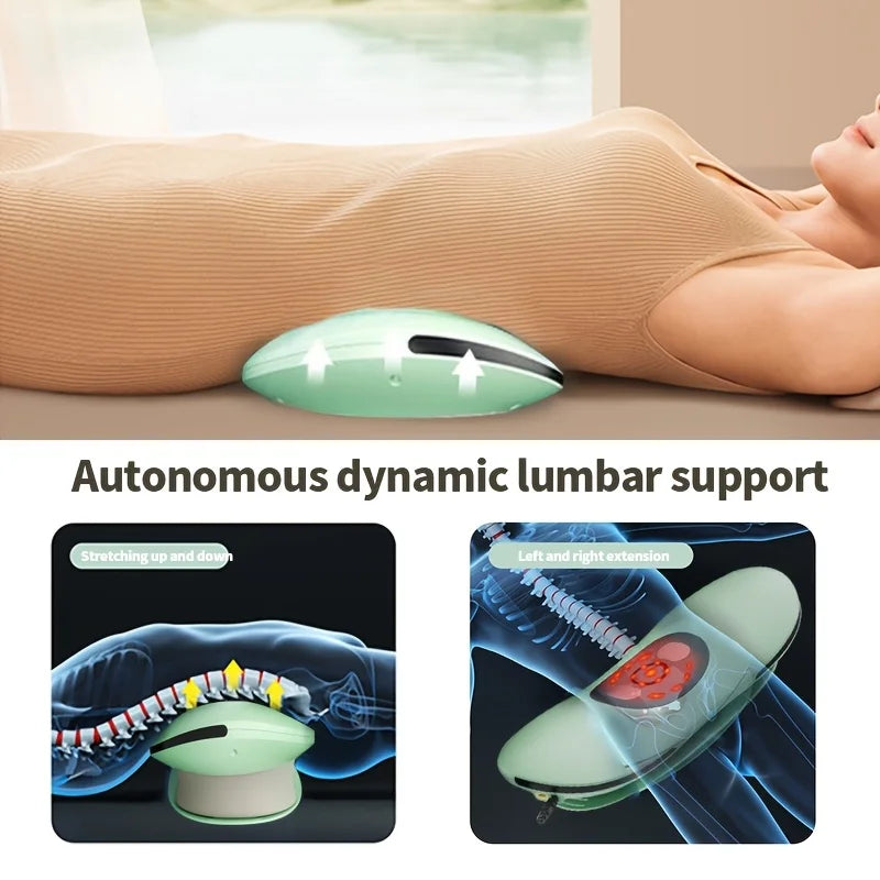Electric Lumbar Traction Massager for Lower Back Pain Relief - 13